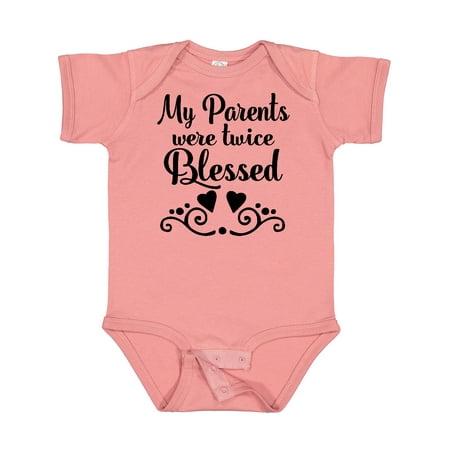 

Inktastic Twins Twice Blessed Gift Baby Boy or Baby Girl Bodysuit