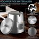 thumbnail image 2 of Stainless Steel Ashtray With Lid Outdoor Windproof Ashtray With Non-slip Base For Outdoor And Indoor Use p20241204..1167, 2 of 5
