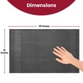 thumbnail image 5 of Lux Decor 6 Pack Kitchen Towels Set 16”x26” - 100% Cotton Highly Absorbent Dish Towels for Kitchen - Soft & Scratch-Free Black Hand Towels for Cleaning & Drying, 5 of 9