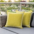thumbnail image 2 of Outdoor Waterproof Pillow Covers Classic Greek Geometric Key Pattern Decorative Throw Pillow Protectors,Pillowcase Cushion Cases for Patio Sofa Garden Couch,16x16in,Pack of 2, 2 of 13