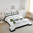 thumbnail image 3 of Erosebridal Happy Camping Bedding Toddler Comforter Set, RV Car Down Comforter, Rustic Farmhouse Decor, Reversible 2-Piece, 3 of 7