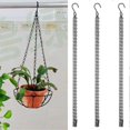 thumbnail image 1 of 3 PCS Garden Planter Flower Pot Basket Replacement Iron Hanging Chain hooks Set, 1 of 5