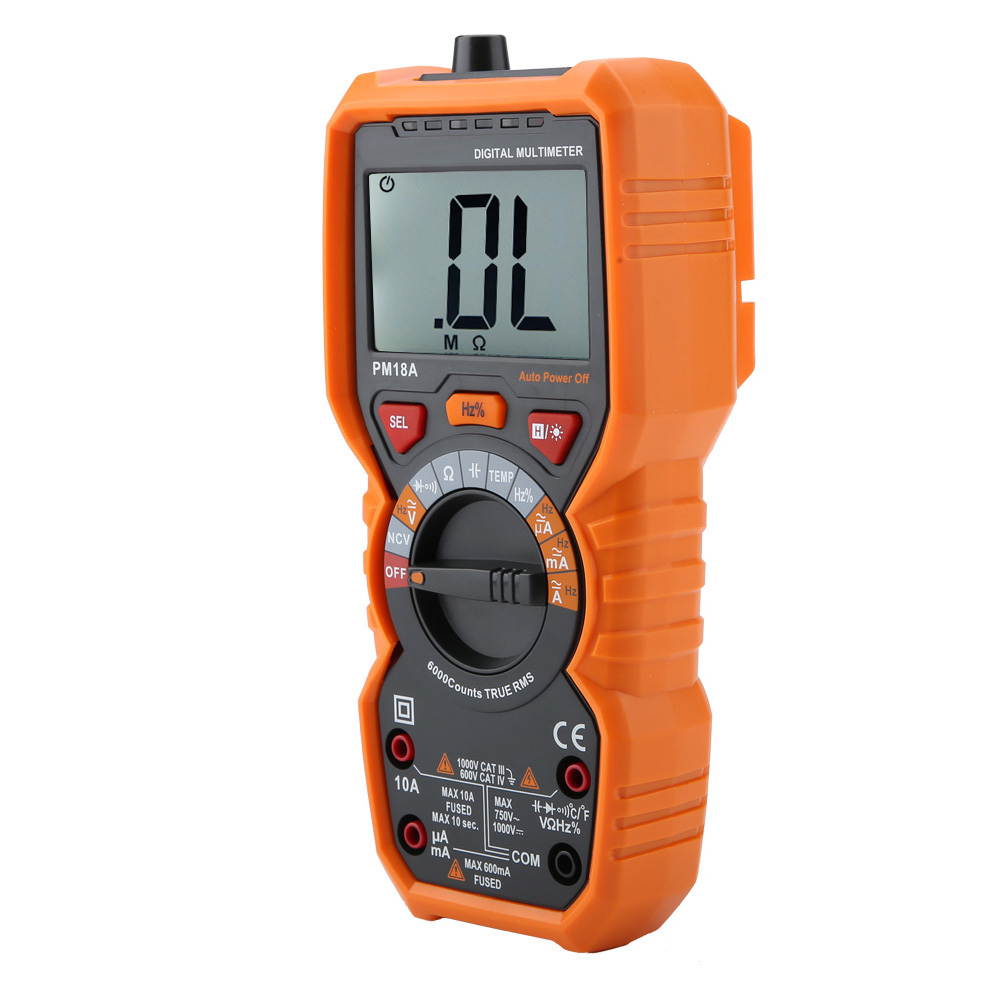 Multimeter, Troubleshooting Combustion Analyzer Digital Multimeter