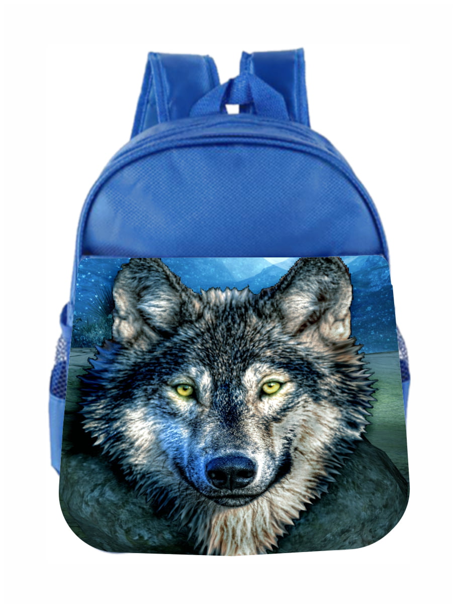 wolf face backpack