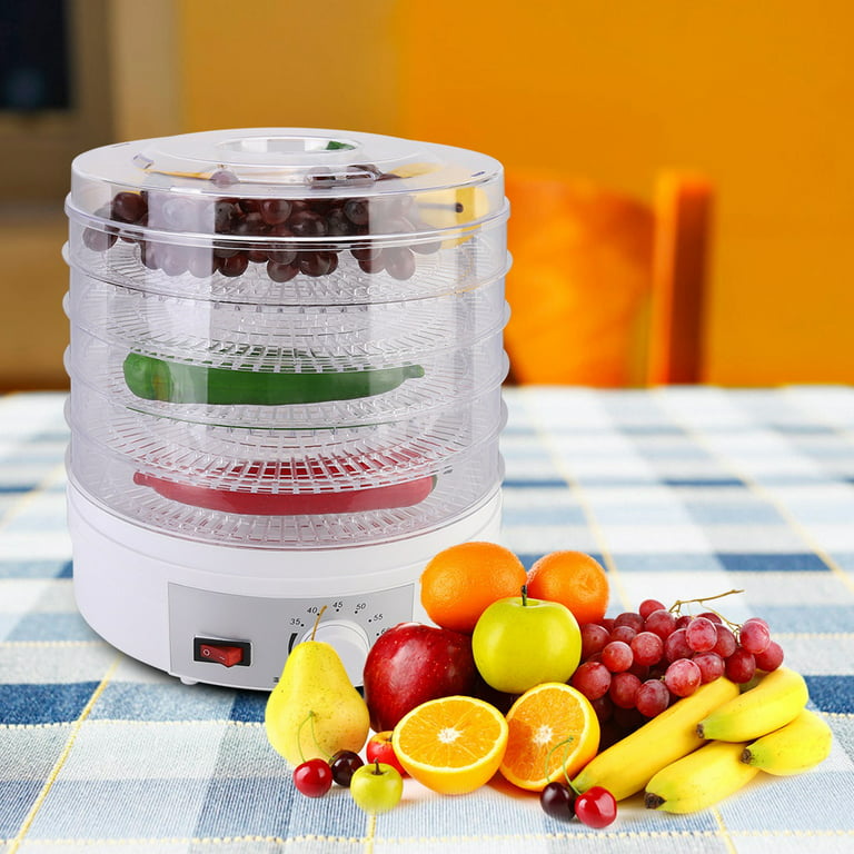 Wobythan Electric Food Dehydrator 5-Layers Fruit Dryer Dried Dehydrator  Food Dryer 