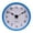 White, variant on Quartz Clock Insert 3 1/8 Inch Diameter Pink Blue Trim Easy Installation