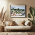thumbnail image 3 of Over Capitola 01 - Capitola California Photography Architecture Cityscape Scenic Landscape Black Framed Wall Art Print 12 x 18 inches, 3 of 4