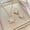White, variant on The Necklace Danhjin Necklaces for Women Pendant Fashion Jewelry Valentine Gift Rhinestone Heart Chain Earrings Party Jewelry Set Beaded Necklace Set Her Jewelry