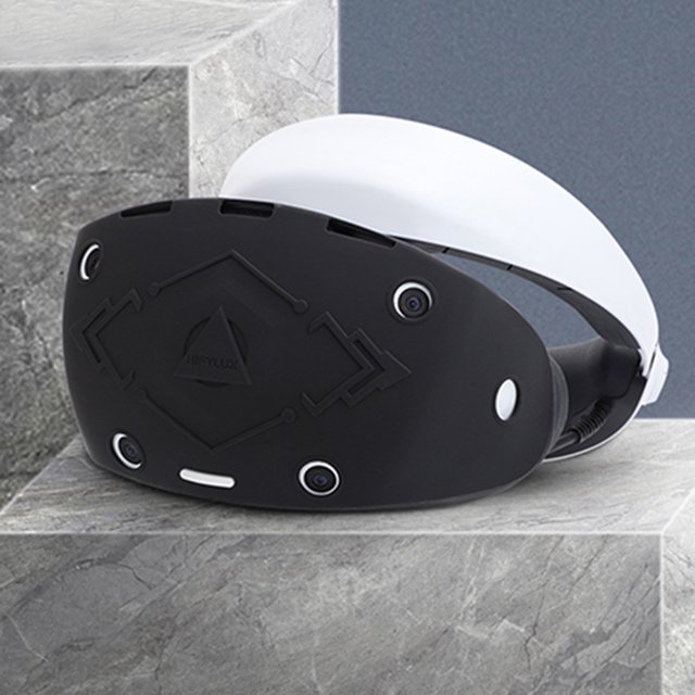 Funda Protectora De Envoltura Completa Para Casco Funda protectora de silicona a prueba de golpes para auriculares VR a prueba de caídas para PS VR2