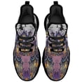 thumbnail image 2 of Halloween Witch Haunted House Spooky Vibes Shoes Sneakers Black Size 13, 2 of 7