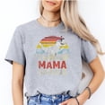 thumbnail image 2 of Bella Canvas Mamasaurus T Shirt Vintage Dinosaur Mom Graphic Tee, 2 of 6