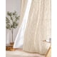 thumbnail image 1 of Cortinas bordadas Jinchan, 213 cm de longitud, 2 paneles, 1 of 8