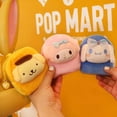 thumbnail image 2 of Monedero de felpa Kawaii Sanrio Cinnamoroll My Melody, monedero, Kuromi Plushie, llavero colgante, juguete de peluche suave para niñas, 2 of 4
