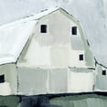 thumbnail image 2 of Warren, Annie 20x20 White Modern Wood Framed Museum Art Print Titled - Blue Hour Barn III, 2 of 4