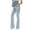 Light Blue, variant on Women's Maternity Jeans Flare Leg Jeans Over Belly Pregnancy Denim Work Pants Maternity Clothes with Pockets, Sizes S-XXL