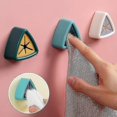 thumbnail image 1 of Zk-Punch, soporte para ventosas, soporte para toallas de montaje en pared, organizador de almacenamiento, pinza para baño, accesorios de cocina Afortunado Sencillez, 1 of 2