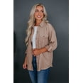 thumbnail image 5 of Harlem Lightweight Shacket - Taupe, 5 of 5