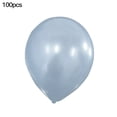 thumbnail image 2 of Bewildely 100 Uds 10 pulgadas 1,5g Globos de látex perlado fiesta de feliz cumpleaños boda adornos navideños Globo niños bolas de aire Globos Kits de decoración para fiestas Azul claro Bewildely HA002049-24, 2 of 6