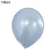 thumbnail image 2 of Billuyoard 100 Uds 10 pulgadas 1,5g Globos de látex perlado fiesta de feliz cumpleaños boda adornos navideños Globo niños bolas de aire Globos Kits de decoración para fiestas Azul claro Billuyoard HA002049-24, 2 of 6