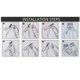 thumbnail image 3 of Guías de peines para cortapelos, accesorio totalmente Compatible, guías de corte profesionales para cortapelos, 2 uds., 3 of 8