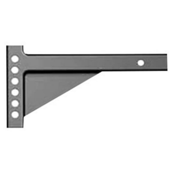 6 in. Drop 10 in. Rise Hitch Shank for 2.5 in. Receiver