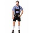thumbnail image 2 of Disfraces de Halloween 2024 M-XXL Traje de cerveza bordado para hombre Traje con pechera Traje de cerveza alemán Traje de fiesta Camisa a cuadros para hombre, 2 of 5