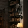 thumbnail image 3 of Hurricane 16 Inch Pro High Velocity Oscillating Metal Wall Fan (2 Pack), 3 of 8