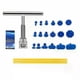 thumbnail image 1 of Car Dent Repair Puller, Auto Repair Tool Kit with 18 Pieces Plastic Film Metal T-Handle Dent Remover Universal Car Accessories, 1 of 4