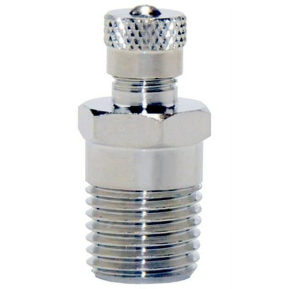 Water Source AV125 0.12 in. Chrome And Zinc Plated Air Valve