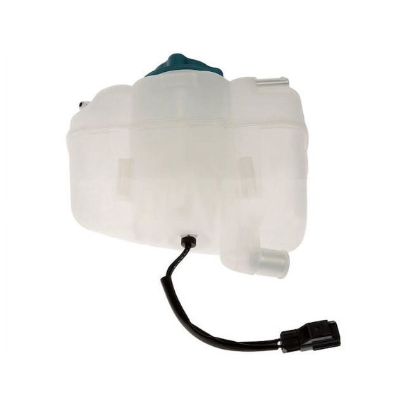 Front Coolant Expansion Tank with Cap and Level Sensor - Compatible with 2003 - 2014 Volvo XC90 2004 2005 2006 2007 2008 2009 2010 2011 2012 2013