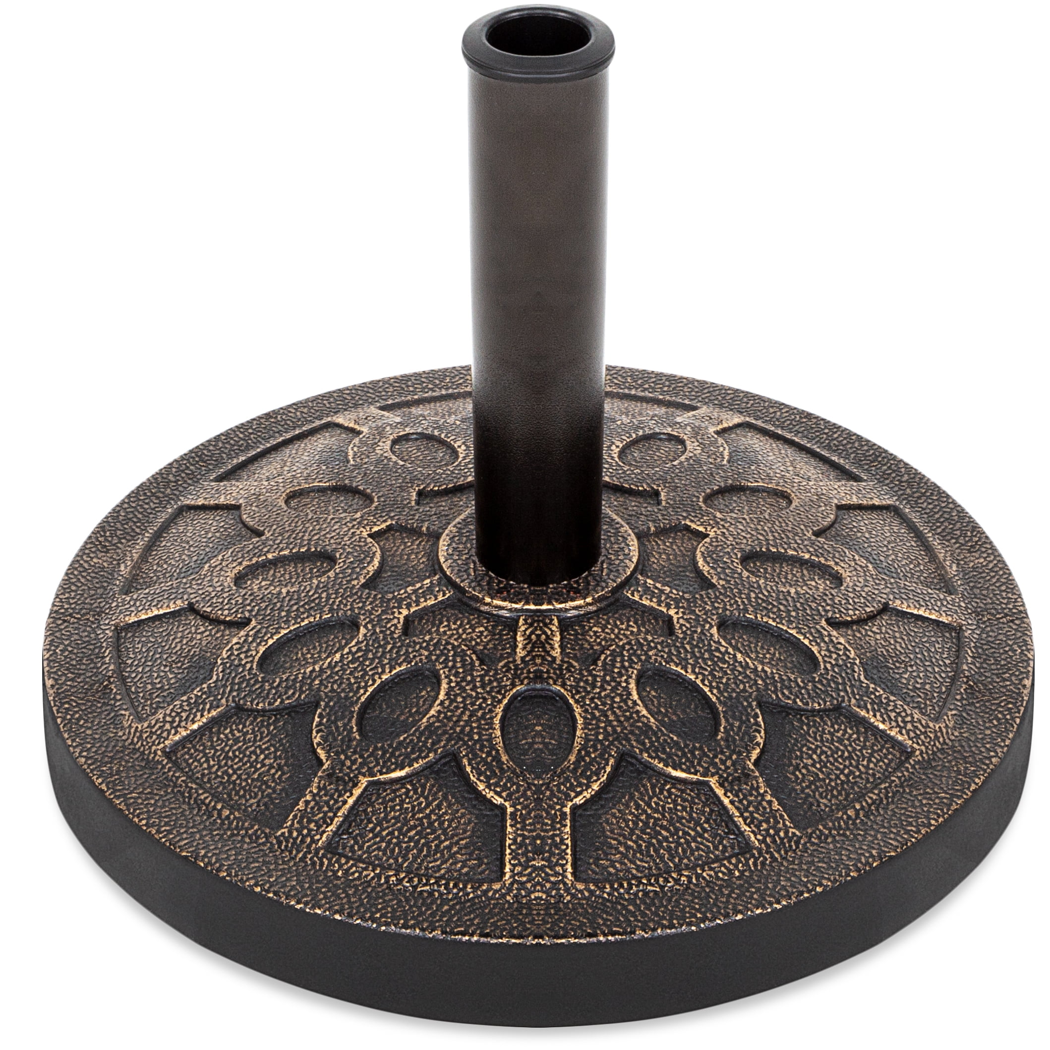 Best Choice Products 18in Round HeavyDuty Steel Patio Umbrella Base