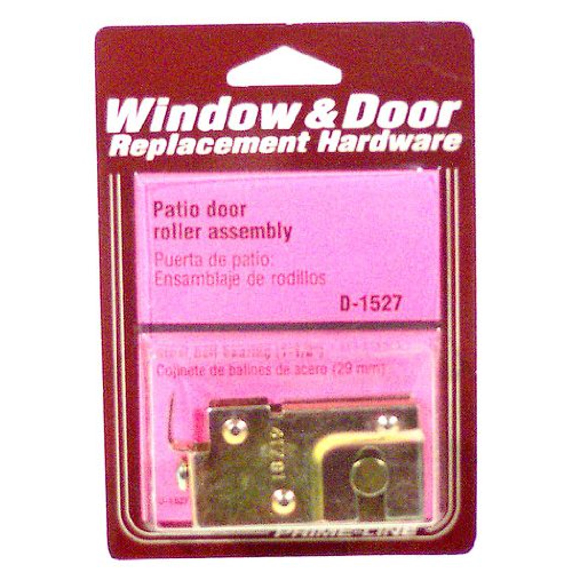 Prime-Line Sliding Door Roller Assembly – 1-1/4 Inch Steel Ball Bearing Roller, Adjustable Housing For Glass Doors (Fits Crossly & Others)