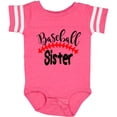 thumbnail image 3 of Inktastic Baseball Sister Boys or Girls Baby Bodysuit, 3 of 5