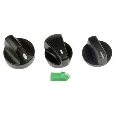 Heater and Air Conditioning Control Knob - Black - Compatible with 1992 - 2002 Ford F-150 (Up To 11/15/2002) 1993 1994 1995 1996 1997 1998 1999 2000 2001