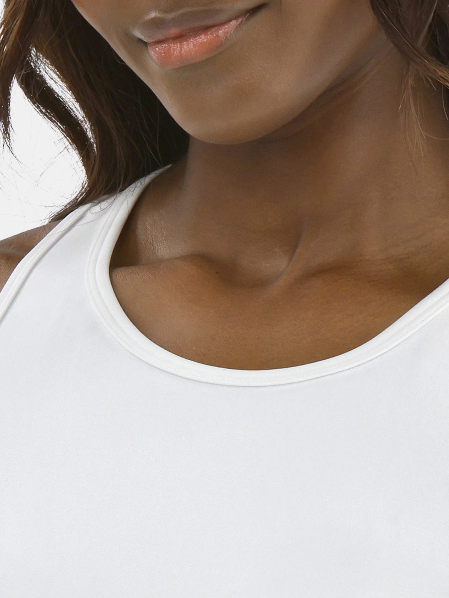 Avia Women's SoftSculpt Relaxed Racerback Tank Top with UPF 50, Sizes XS-XXXL