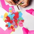 thumbnail image 5 of IFANLANDOR Paper Craft Supply Tissue Paper Squares Assorted Color For Camping And Diy Projects 1 Bag, 5 of 5