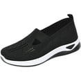 thumbnail image 2 of HeaCare Orthowalk Shoes for Women Orthopedic Arch Support Woven Mesh Breathable Soft Sneakers Slip On Wide Diabetic Footwear, 2025 New Mothers Day Gifts, 2 of 13