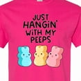 thumbnail image 4 of Inktastic Easter Just Hangin' with My Peeps T-Shirt, 4 of 5