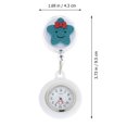 thumbnail image 2 of OULII Montre de Poche Infirmière Montre à Quartz avec Fonction Rétractable Alliage Bleu 3.73x1.69x0.39 Po Lot de 1, 2 of 7