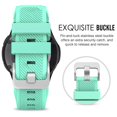 thumbnail image 4 of Gear S3 Frontier / Classic Watch Band, Soft Silicone Replacement Sport Watch Wrist Band Strap for Samsung Gear S3 Frontier / S3 Classic Smart Watch (Mint Green), 4 of 7