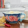 thumbnail image 2 of The Pioneer Woman Keepsake Floral 3.8-Quart Ceramic Batter Bowl with Spout, 2 of 8