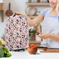 thumbnail image 3 of HELLHERO Food Processor Cover with Handle Foldable Protective Case for Home Kitchen Panda Rose, 3 of 6