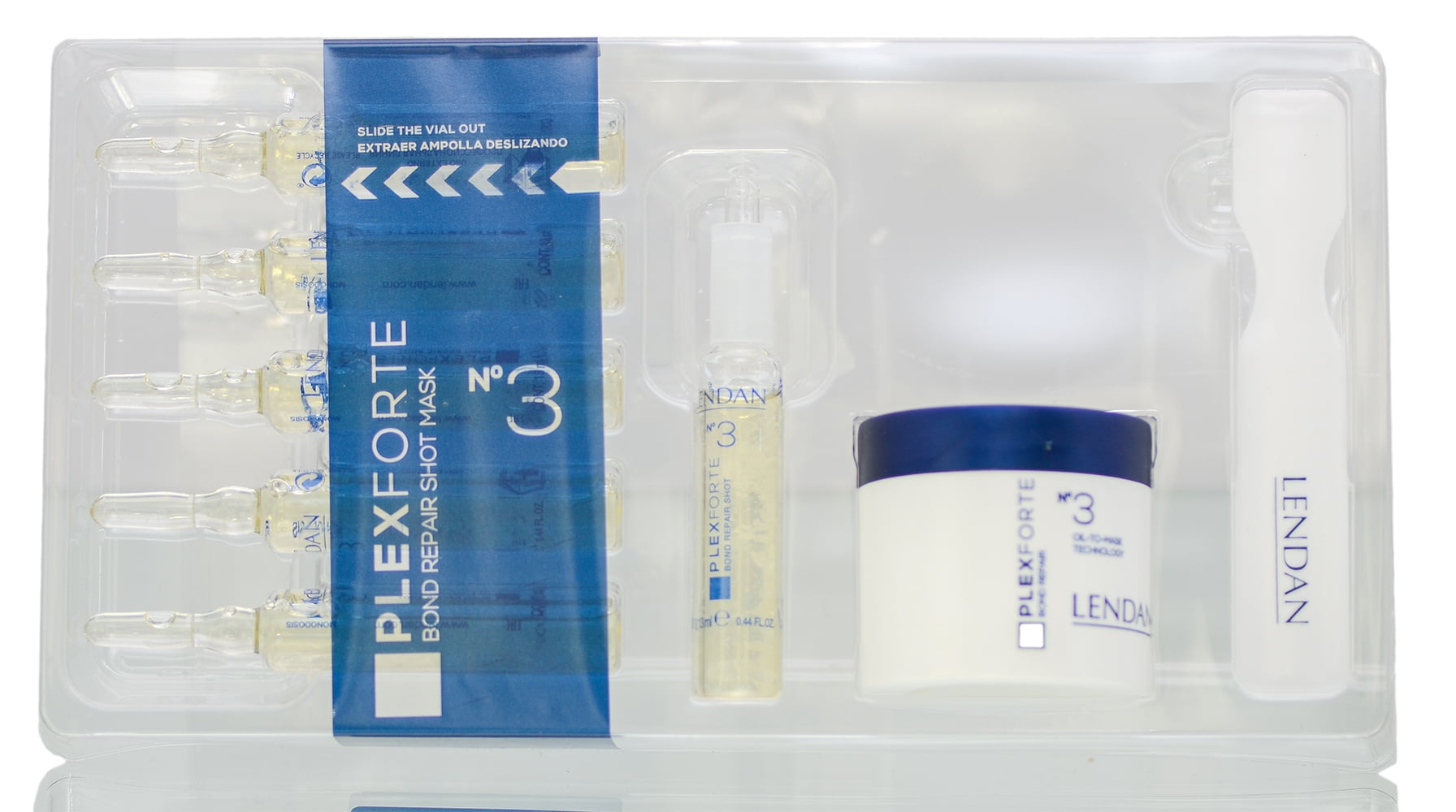 Lendan PlexForte Bond Repair Shot Mask N.3 - 6 Vials x 0.44 oz