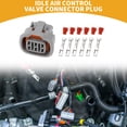thumbnail image 2 of Conector de válvula de control de aire inactivo de 6 pines Unique Bargains para Toyota 1JZ 2JZ, 2 of 6