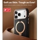 thumbnail image 2 of Funda de piel orgánica TORRAS con soporte para iPhone 17 Pro, 2 of 9