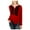 Red - merlot, variant on Lucky Brand Velvet Burnout Top Blue XL