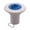 White Blue, variant on Deck Fill Port Water Filler RV Inlet Cap Stainless Steel Chain for Boat Yacht Truck Tank Accessory