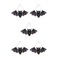 thumbnail image 3 of Shengyu Durable Halloween Bat Decor Hanging - Easy To Install Widely Used Stained Glass Suncatcher Practical B 5Set, 3 of 6