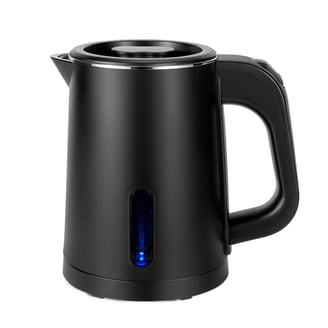 Sekaer Travel Electric Tea Kettle 0.8L Stainless Steel Hot Water Boiler with Auto Shut-Off and Boil Dry Protection