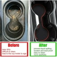 thumbnail image 3 of For Accessories 2 Door Interior Cup Holder Inserts, Center Console Liner Mats For 2021 2022, 3 of 5